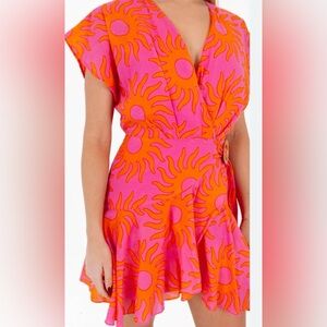 J.Marie Mara wrap romper - size NWT